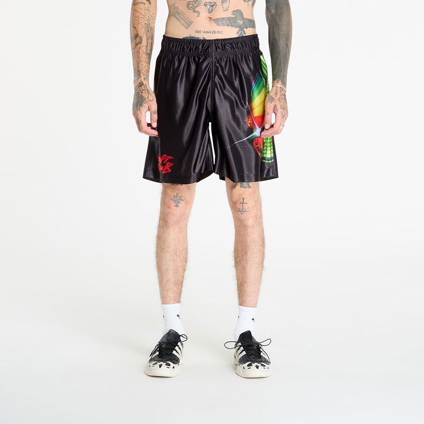 Shorts Pleasures PLEASURES Daft Club Sport Shorts Svart | P25DP003-BLACK