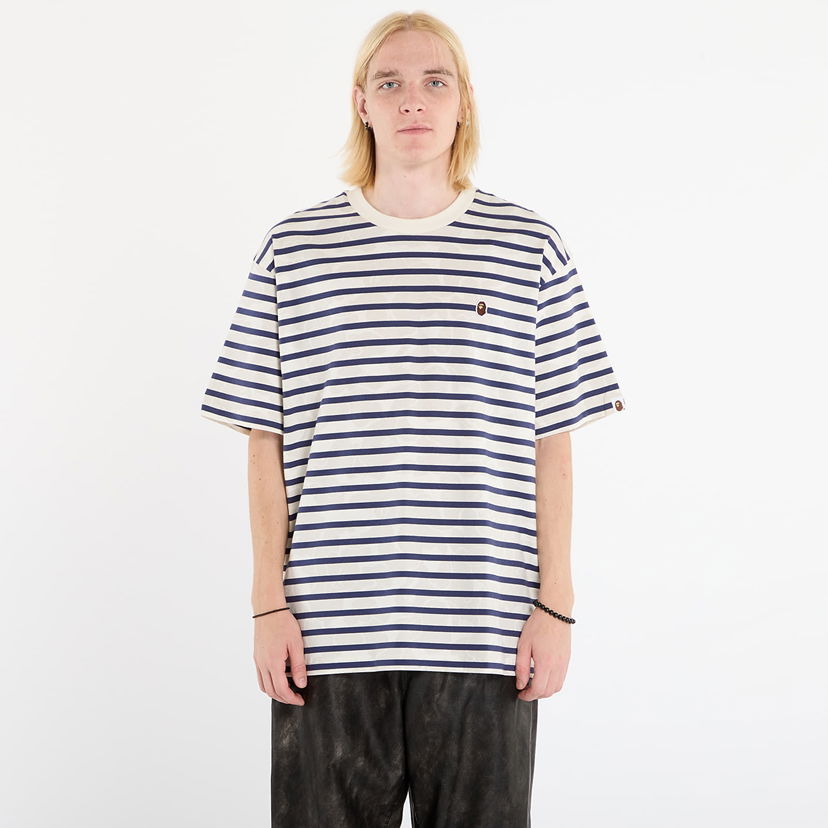 T-shirt BAPE Solid Camo Stripe One Point Relaxed Fit T-Shirt Flerfärgad | 001CSL801305MIVY