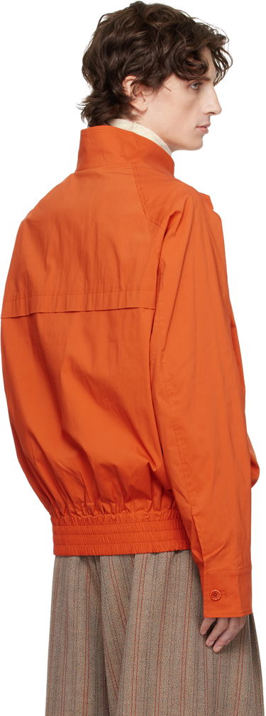 Bomberjacka JW Anderson JW Anderson Buckled Collar Harrington Jacket Orange | JK0393-PG1838, 2