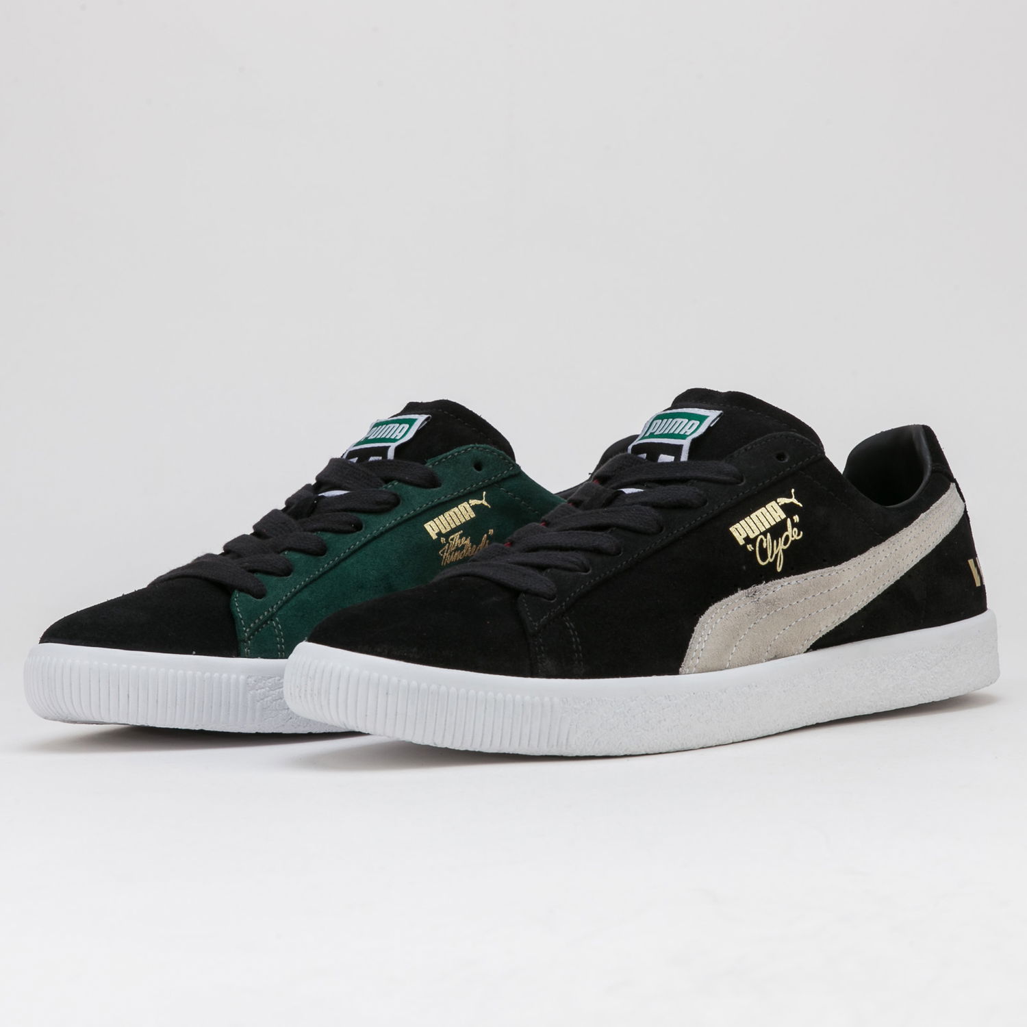 Sneakers och skor Puma Clyde THE HUNDREDS Svart | 371383 01, 1