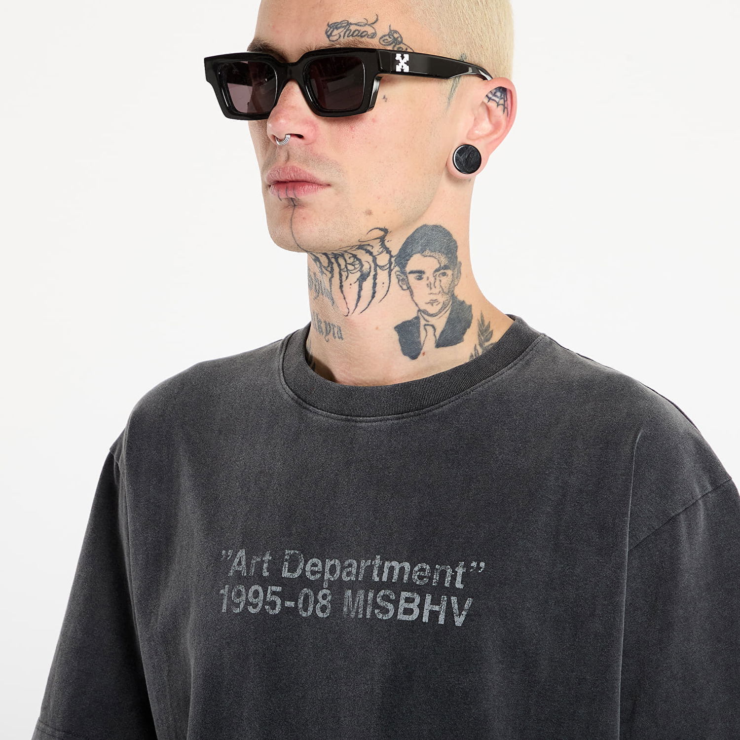 T-shirt MISBHV Basic T-Shirt Art Department 1995-08 Grå | 251M132, 1