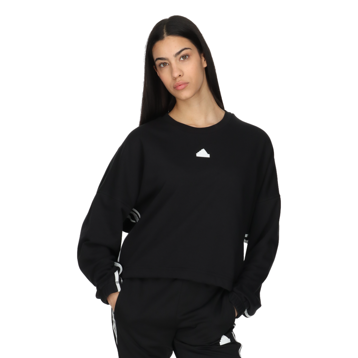Sweatshirt adidas Originals Dance Crewneck Sweatshirt Svart | IP2391, 0