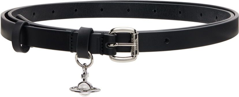 Bälten Vivienne Westwood Vivienne Westwood Alex Charm Belt Svart | 8201007IW-L00CH-