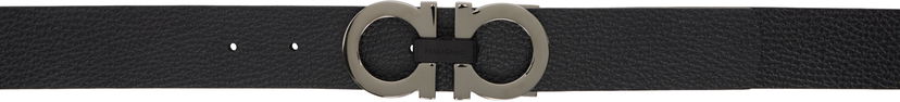 Bälten FERRAGAMO Reversible Gancini Belt Svart | 476361