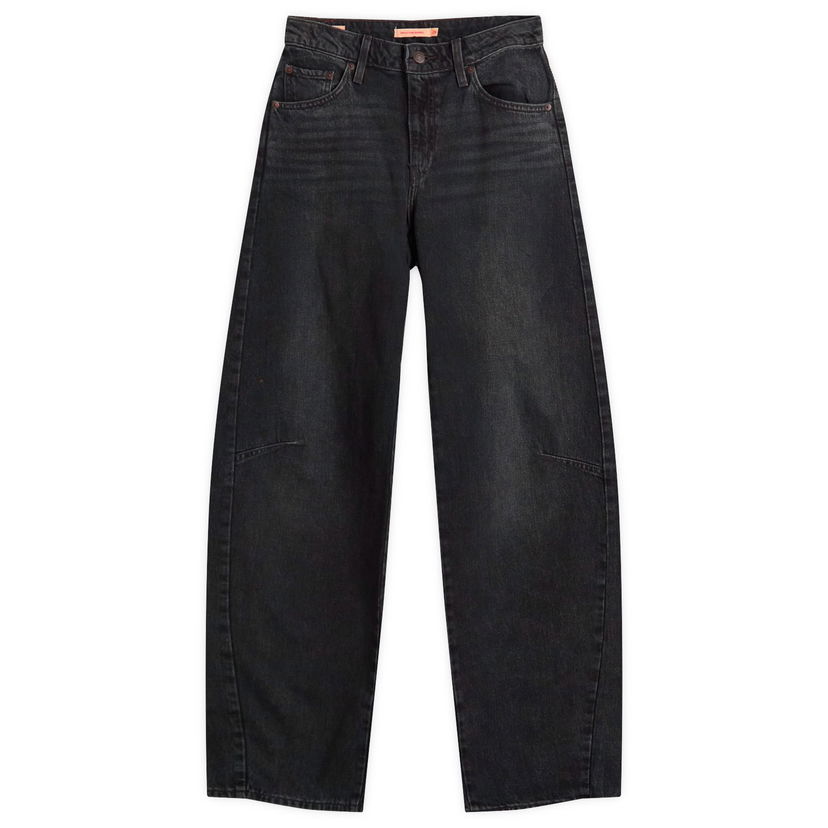 Jeans Levi's Baggy Dad Barrel Jeans 28" Svart | 0039A-0000