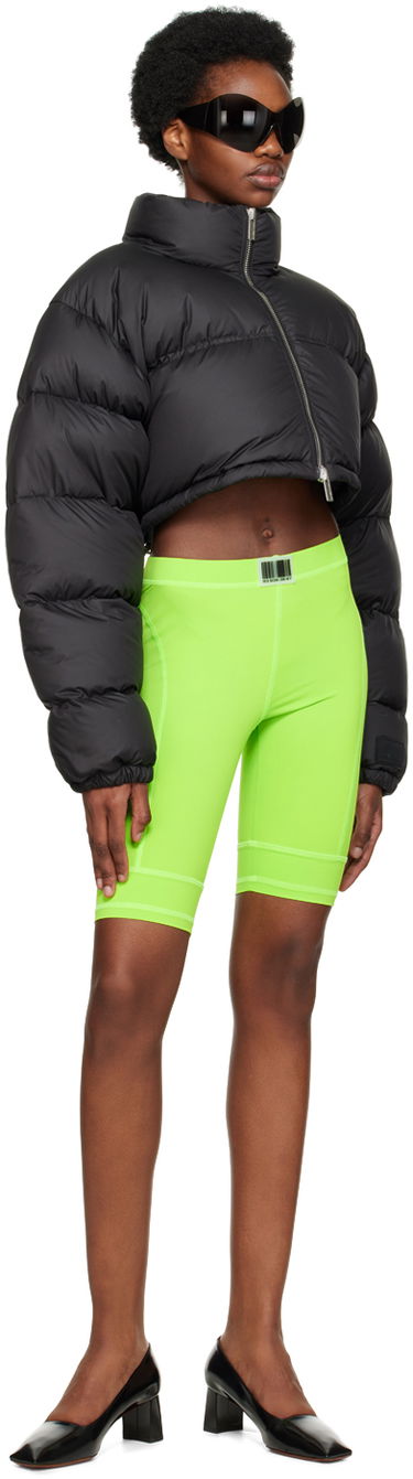 Shorts VETEMENTS VTMNTS Patch Bike Shorts Grön | VL14AT400E, 3