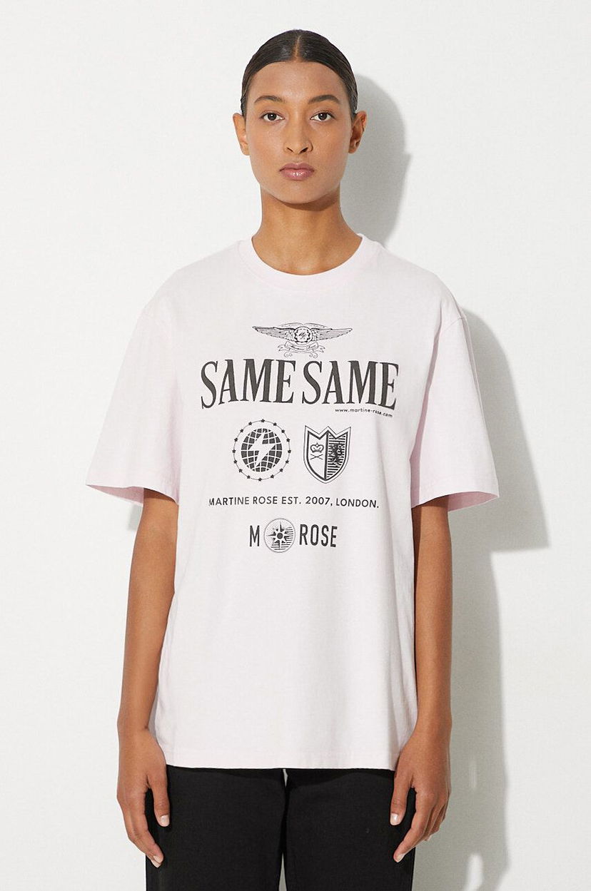 T-shirt Martine Rose Classic Printed T-Shirt Vit | 603JE01101F