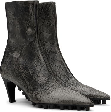 Sneakers och skor Marni Marni Spike Ankle Boots Grå | TCMS011206 P8032, 3