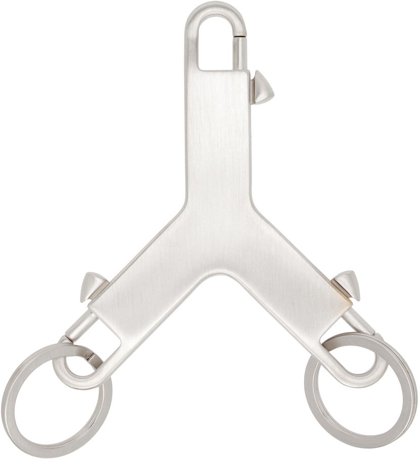 Nyckelringar Rick Owens Rick Owens Cerberus Keychain Metallisk | RA02E0794 MET