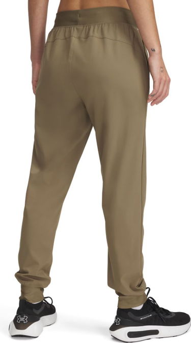 Byxor Under Armour Under Armour UA Rival Hi Rise Woven Pants Grön | 1382727-251, 1