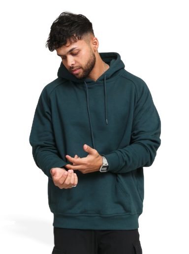 Sweatshirt Urban Classics Blank Hoodie Grön | TB014 green