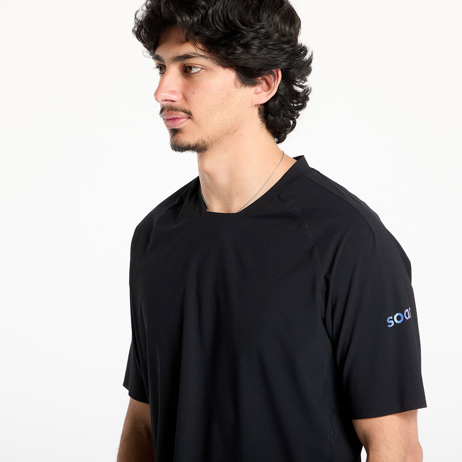 T-shirt Soar Running SOAR Advanced Tech T-Shirt Svart | SS25-ST6M-BLK, 1