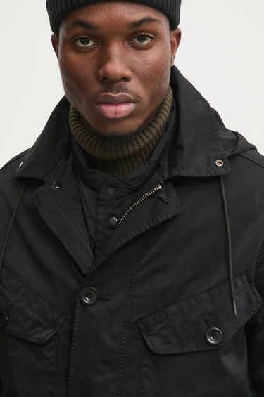 Vindjacka C.P. Company Micro Kei Hooded Jacket Svart | 17CMOW224A110089G, 5