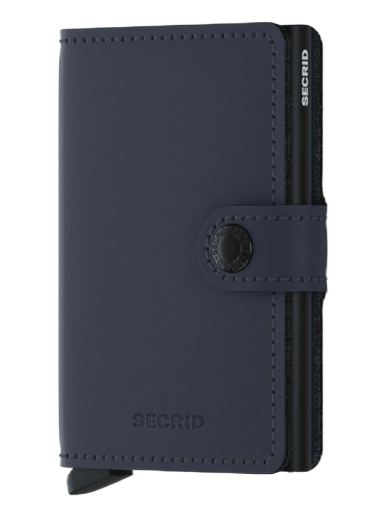 Plånbok Secrid Miniwallet "Matte Night Blue" Mörkblå | MM-Night-Blue