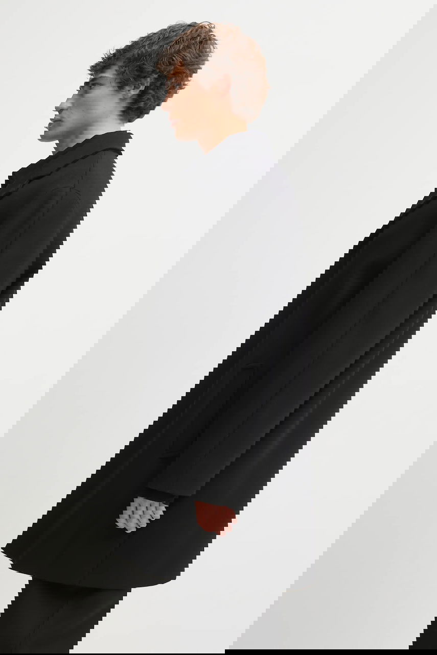 Rockar MAISON KITSUNÉ Maison Kitsuné Tailored Coat Svart | PM02205WM2030, 1