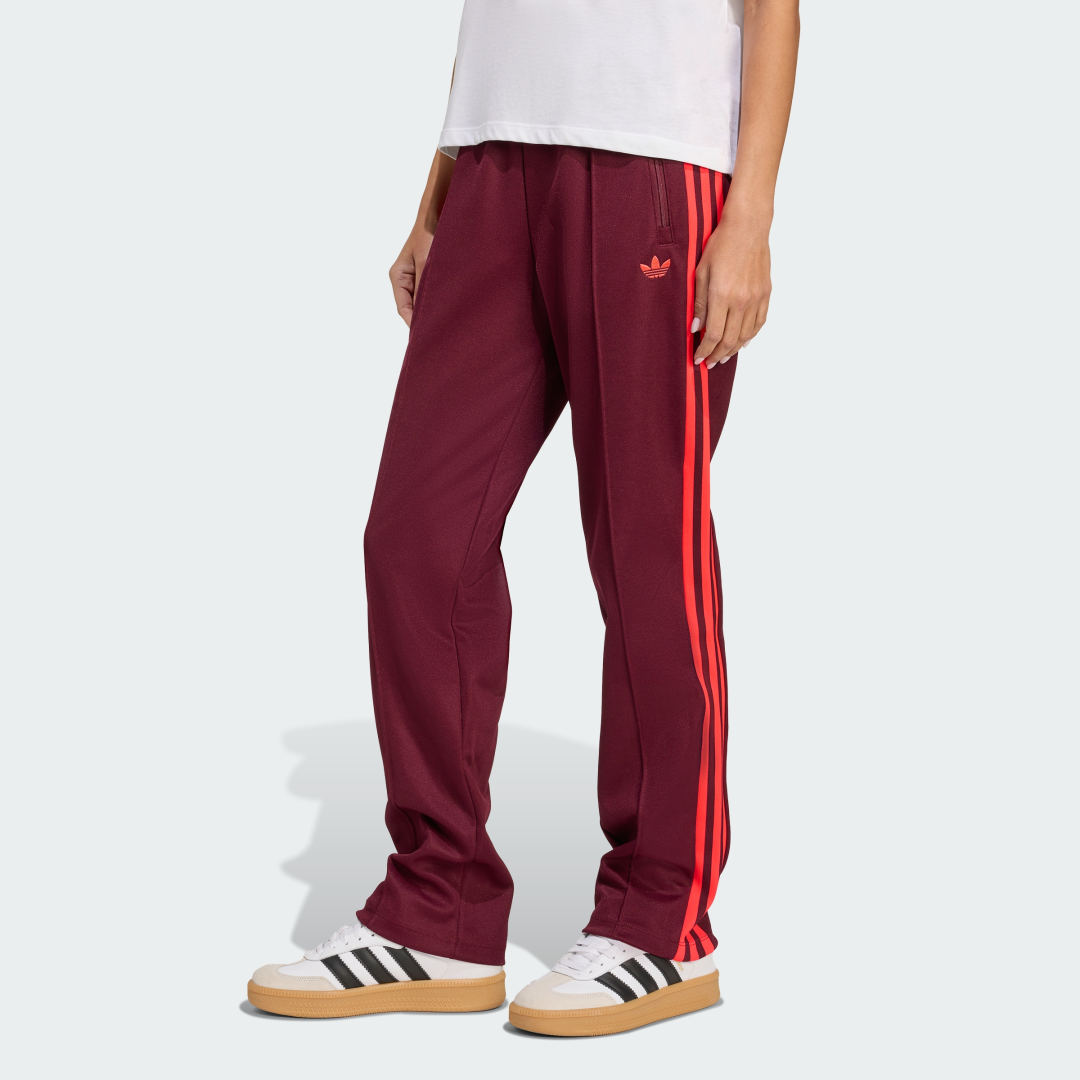 Träningsbyxor adidas Performance Track Pants with Stripes Bourgogne | JW6058, 0