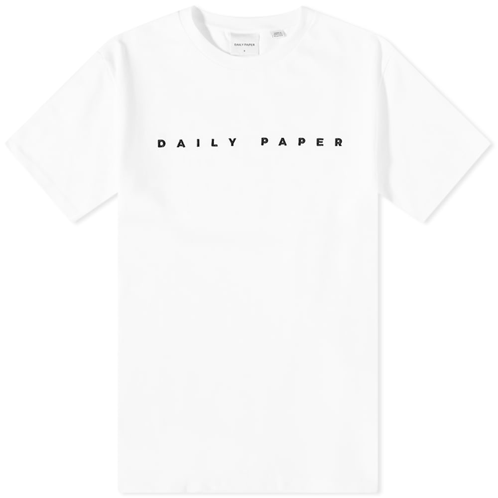 T-shirt DAILY PAPER Alias Logo Tee Vit | 2021183, 0