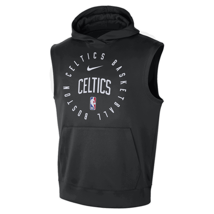 Sweatshirt Nike NBA Boston Celtics Spotlight Basketball Hoodie Svart | HJ9158-010