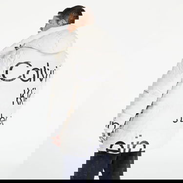 Pufferjacka CALVIN KLEIN JEANS Bold Disrupted Logo Jacket Beige | J30J321913 ACF, 1