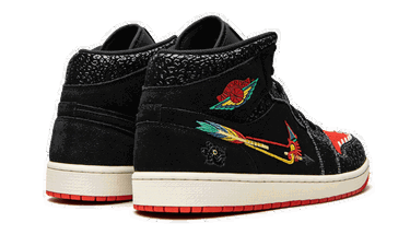 Sneakers och skor Jordan Air Jordan 1 Mid SE "Siempre Familia" GS Svart | DN5121-001, 1