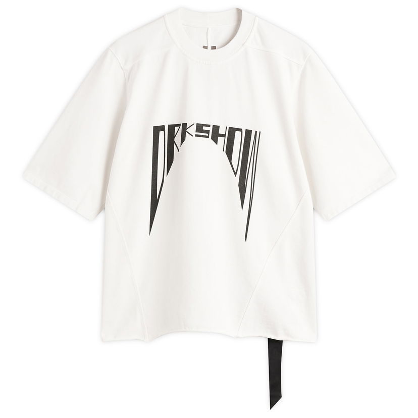 T-shirt Rick Owens DRKSHDW Walrus Logo T-Shirt Vit | DS02E7201-RIGEP4-1109