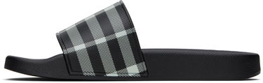 Tillbehör Burberry Burberry Check Pool Slides Svart | 8107514, 2