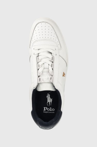 Sneakers och skor Polo by Ralph Lauren Court Leather Low-top Vit | 809877610001, 3