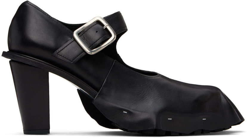 Kläder Comme des Garçons Black Draped Kids Love Gaite Edition Heels Svart | GN-K101-001