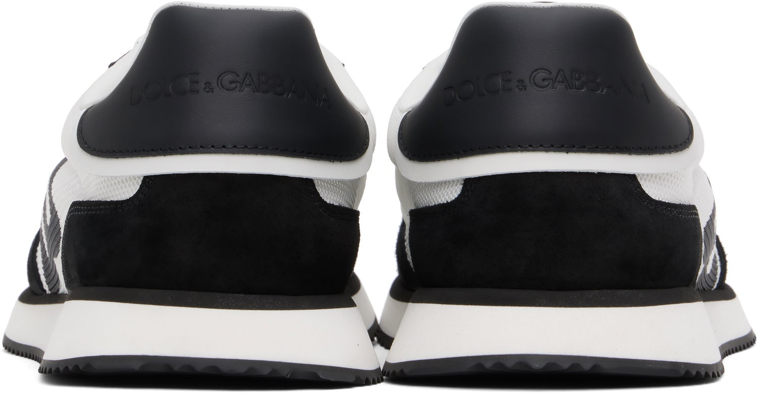 Sneakers och skor Dolce & Gabbana Mixed-Material 'DG' Cushion Vit | CS2288 A5355, 1
