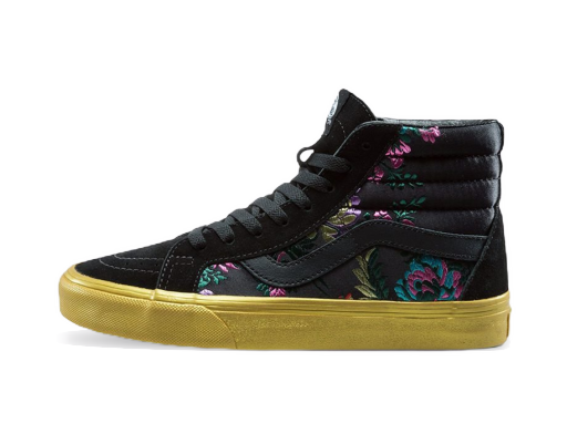 Skateboarding Vans Sk8-Hi Reissue Festival Satin Svart | VN0A2XSBUQJ