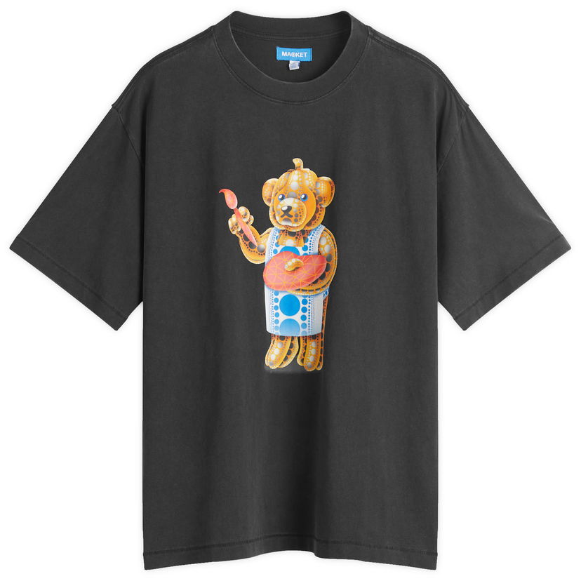 T-shirt MARKET Infinity Bear Graphic Tee Svart | 399002192-BLK