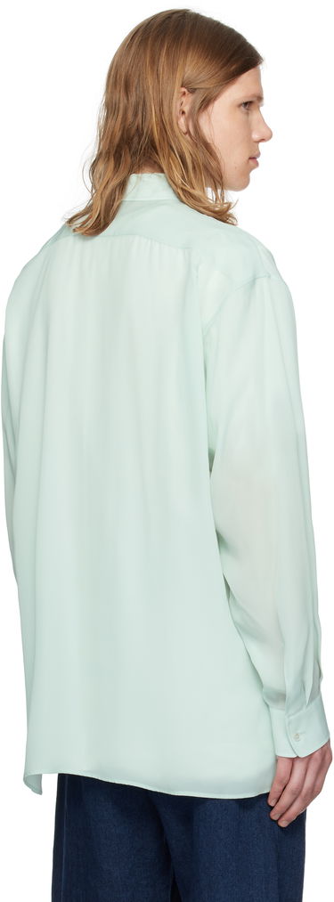 Skjorta The Row The Row Bresson Button-Down Shirt Grön | 916-W3678, 2