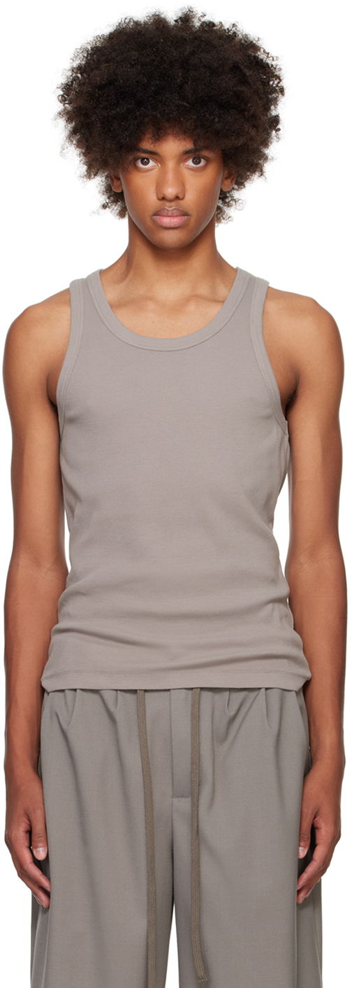 Linne Entire Studios Rib Tank Top Grå | ES2155SA