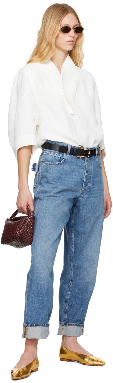 Handväska Bottega Veneta Bottega Veneta Small Cobble Top Handle Bag Bourgogne | 805739 V3RG1, 3
