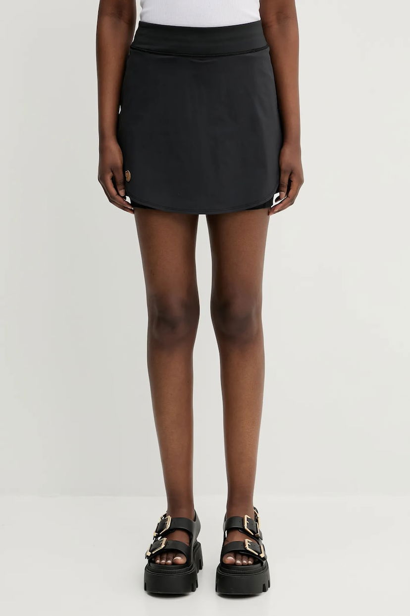 Kjol FJÄLLRÄVEN Fjallraven Abisko Midsummer Mini A-Line Skort Svart | F84780