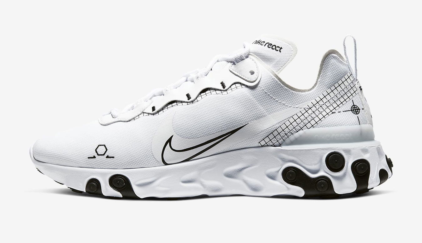 Sneakers och skor Nike React Element Vit | CU3009-100, 0