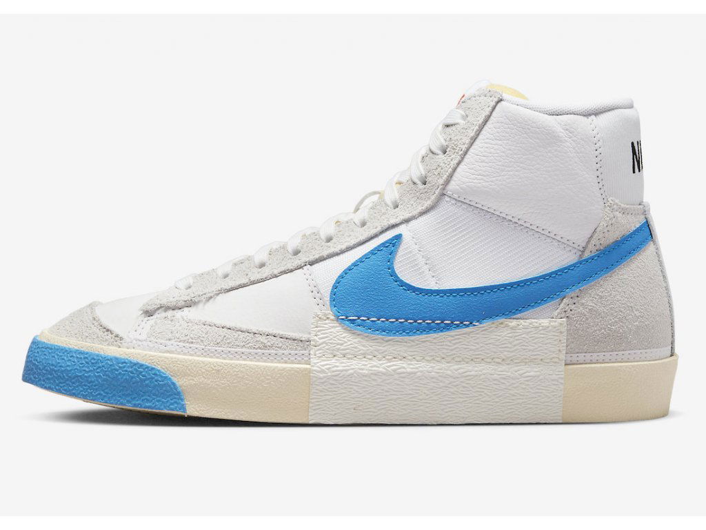 Sneakers och skor Nike Blazer Mid Pro Club "Remastered Photo Blue" Vit | DQ7673-102, 0