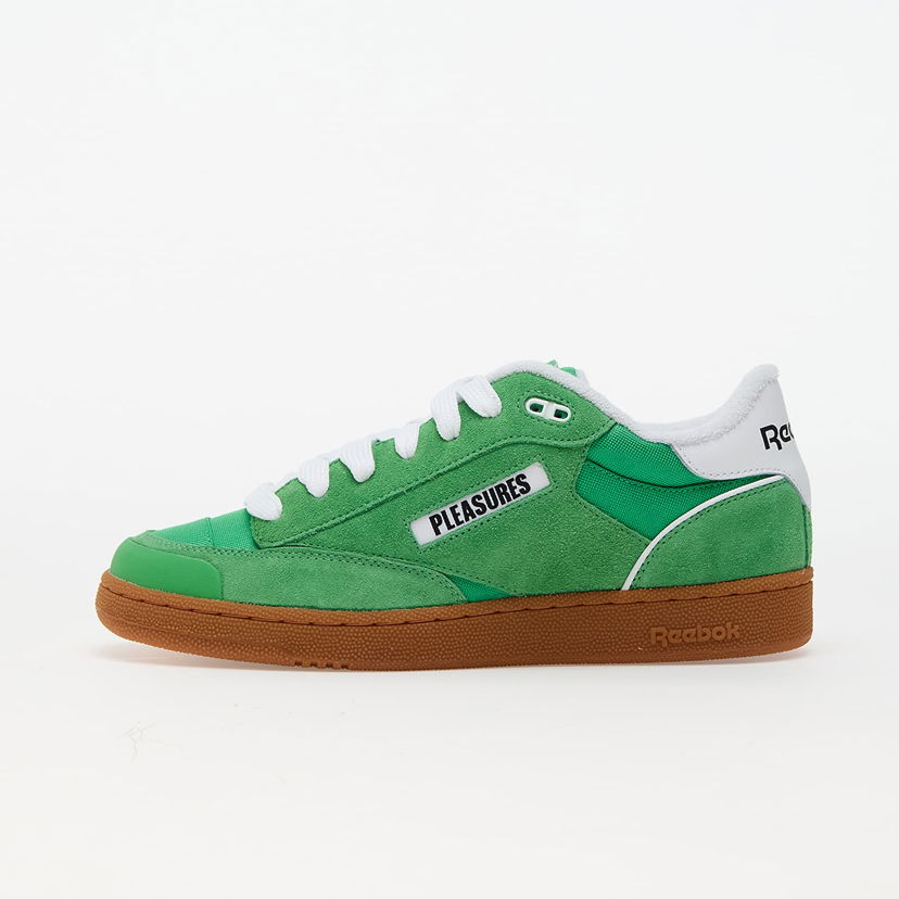 Sneakers och skor Reebok Pleasures x Club C LTD Spring Green/ White/ Gum Grön | RMIA054C99MAT0015055