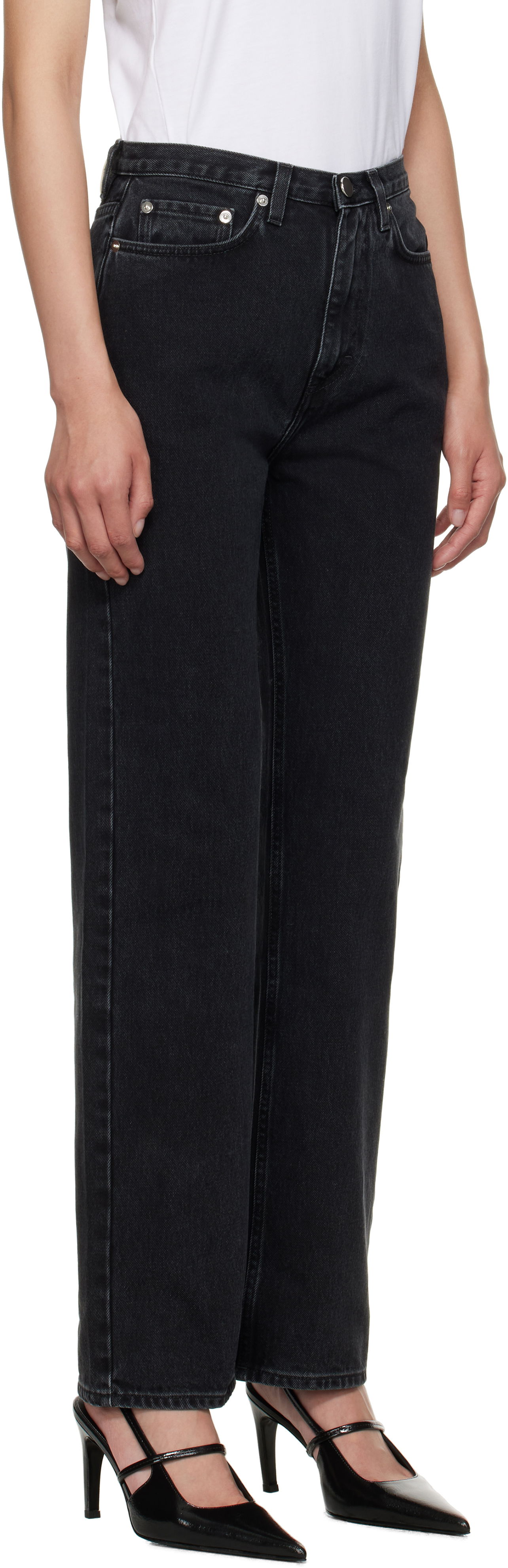 Jeans Loulou de Saison Loulou de Saison Jude Jeans Svart | JUDE, 1