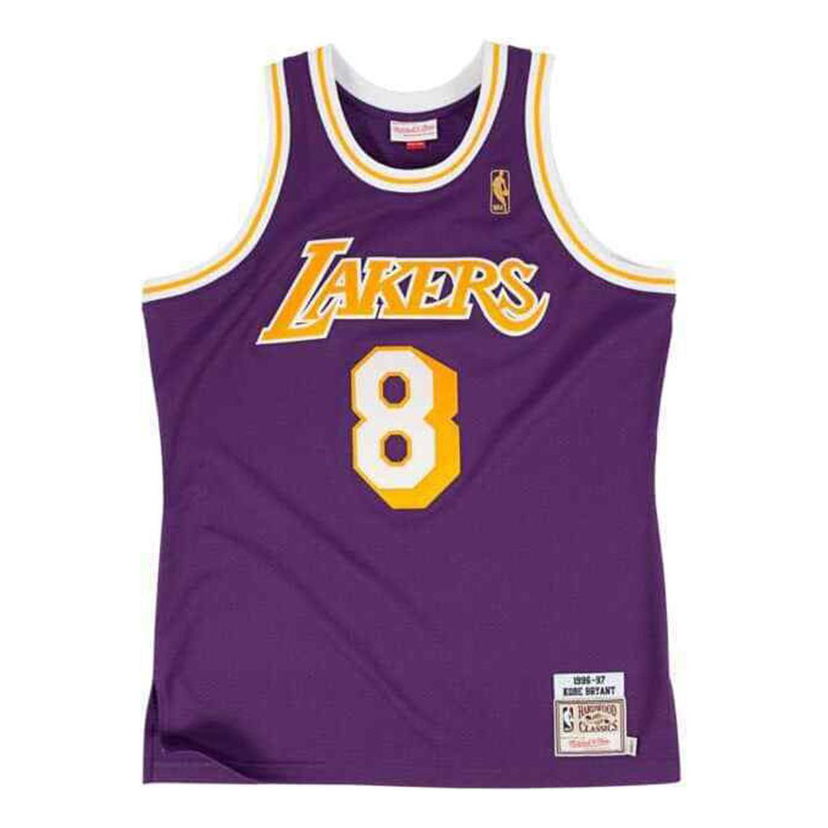 Jersey Mitchell & Ness Mitchell & Ness Kobe Bryant Los Angeles Lakers Authentic Basketball Jersey Purpur | 7226A-329-K-96KBRYA