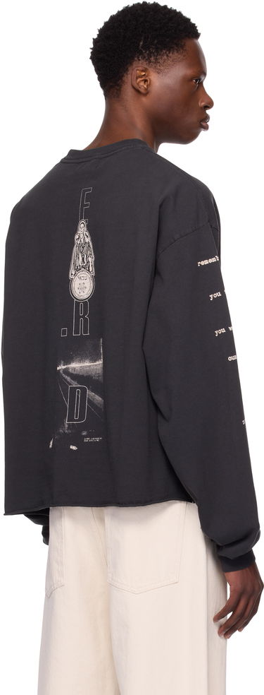 T-shirt Enfants Riches Déprimés Enfants Riches Déprimés 'Remember When' Long Sleeve Graphic T-Shirt Svart | 010-845, 2