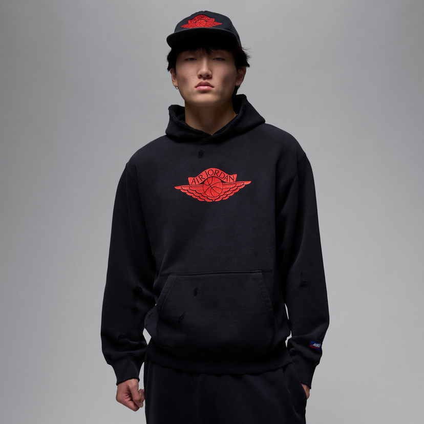 Sweatshirt Jordan Jordan Rare Air Fleece Hoodie Svart | IB3003-010