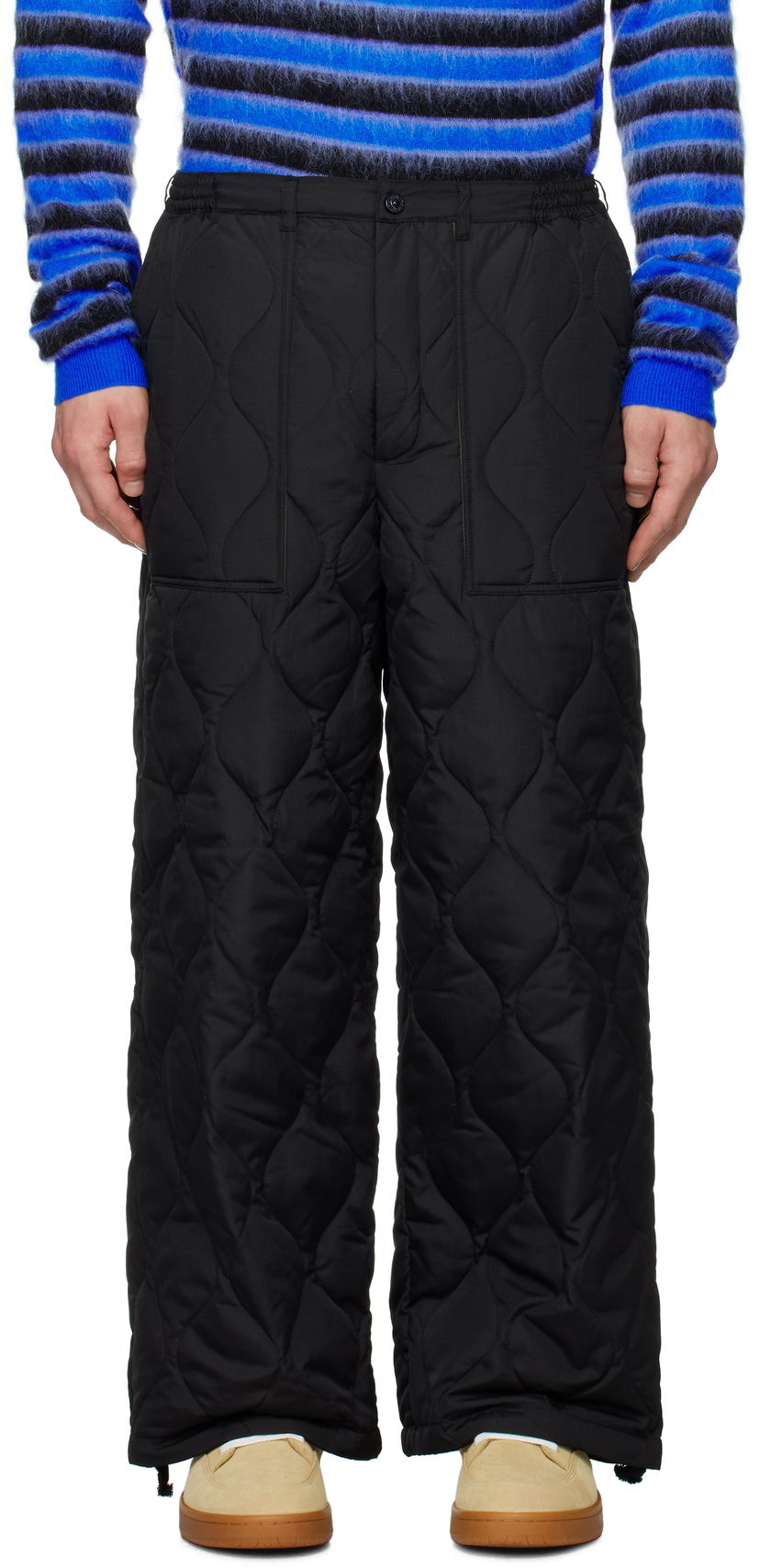 Cargo byxor TAION Military Down Trousers Svart | TAION-139WDML-1