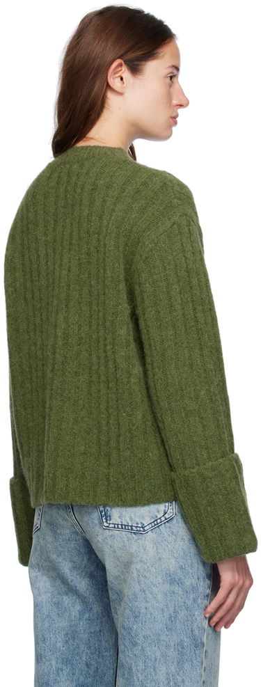 Sweater rag & bone Rag & Bone Stassi Crewneck Sweater Grön | WAS24F066ON66, 2
