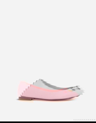 Sneakers och skor Dolce & Gabbana Patent Leather Ballet Flats With Metal Dg Logo Rosa | D11141A132880416, 0