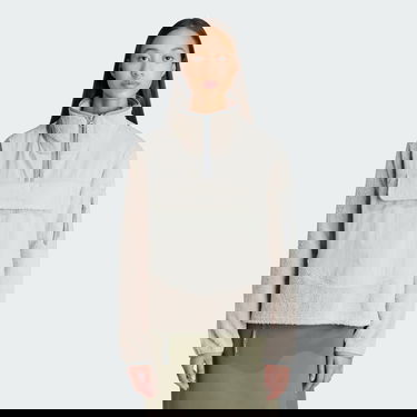 Sweatshirt adidas Performance Terrex + and wander Xploric Half-Zip Sweatshirt Beige | IB4814, 0