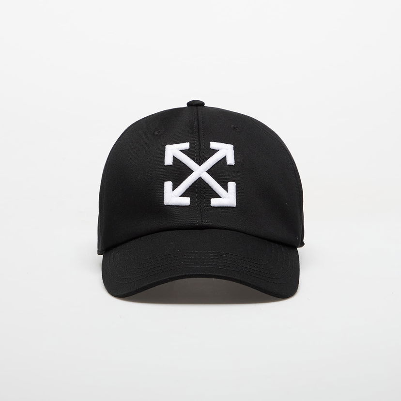 Keps Off-White Off-White Arrow Drill Baseball Cap Svart | OMLA04AC99FAB0021001