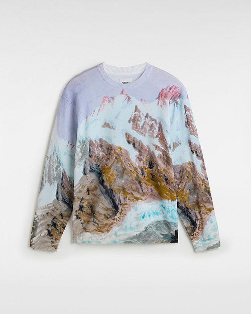 Sweater Vans Premium Printed Knit Sweater Vit | VN000HMFWHT