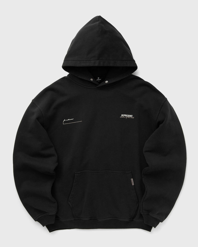 Sweatshirt Represent Clo Represent PATRON OF THE CLUB HOODIE Svart | MLM4270-001