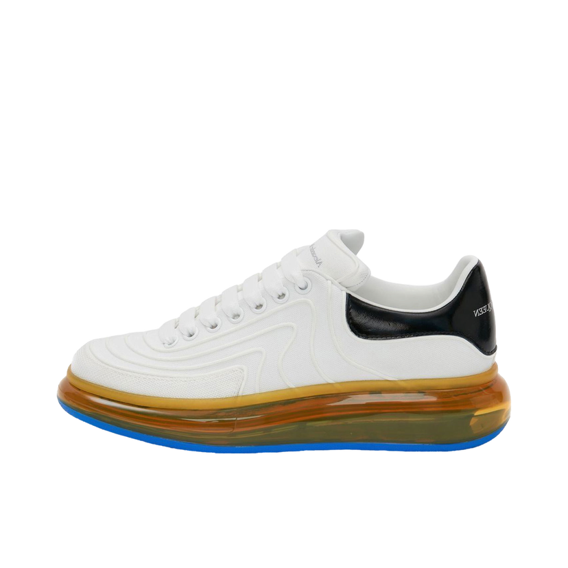 Sneakers och skor Alexander McQueen Oversized White Yellow Clear Sole Vit | 712531W4U838984